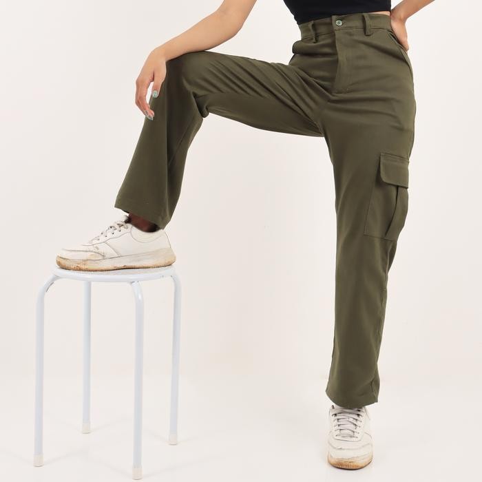 Eiger Sport - Cargo Highwaist - Pants - Celana Panjang Wanita Kekinian
