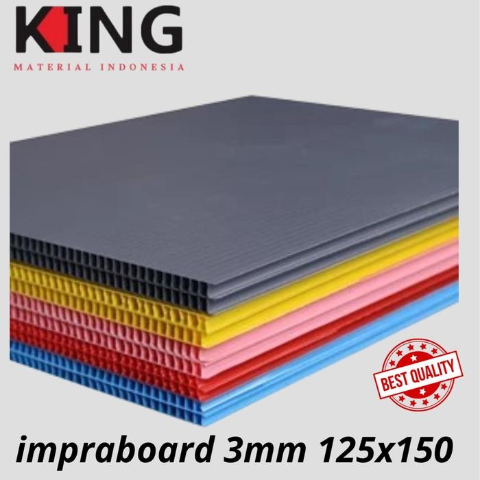 

Impraboard Infraboard Corrugated Board 3mm x 125Cm x 150Cm