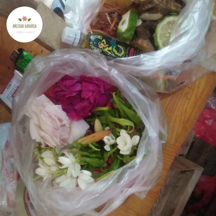 Paket Macan Kerah/Bunga Mandi Komplit