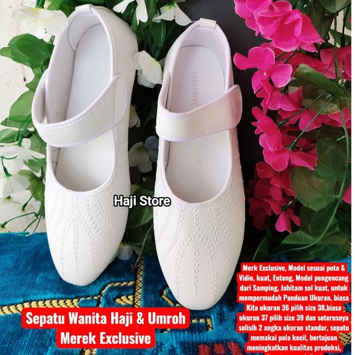 Ellora - Sepatu Wanita Haji Umroh Merek Exlusive 100% Original