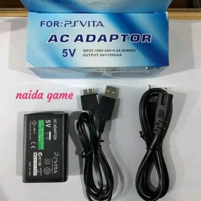 Pilihan- Adaptor Ps Vita Fat / Tebal / Charger Ps Vita Tebal/Fat