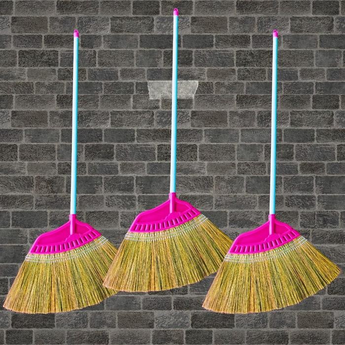 Pilihan- Paket Premium 3Pcs Sapu Lakop Rayung Sapu Lantai Lebih Tebal Cod Termurah