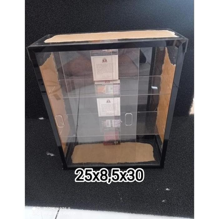 Promo Etalase Display Akrilik Etalase Obat Etalase Rokok Model Slide Serbaguna - Kotak Penyimpanan