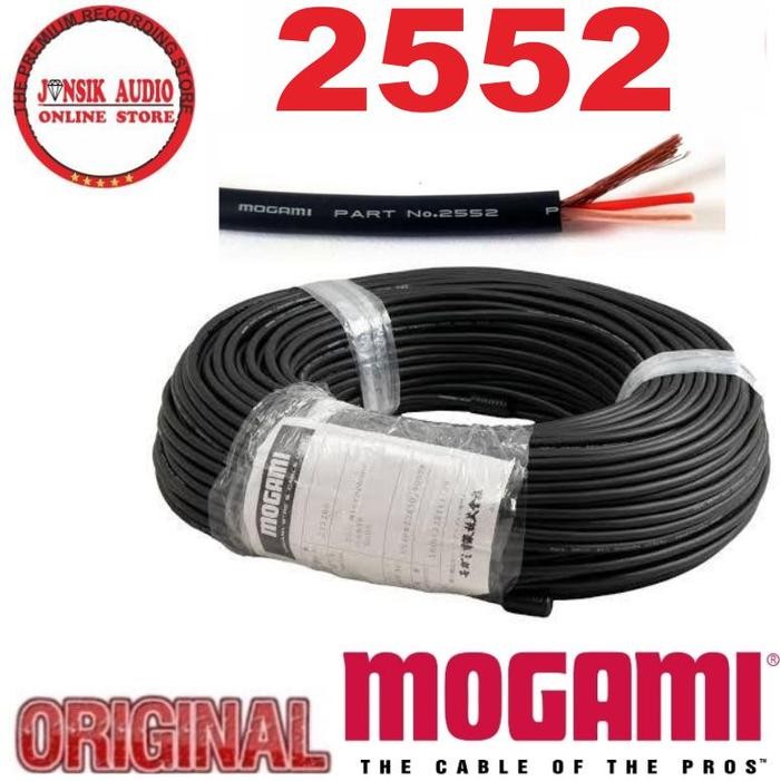 Ready Kabel Mikrofon Mogami 2552 W2552 Balanced Microphone Cable Japan Original Mogami Kabel Audio