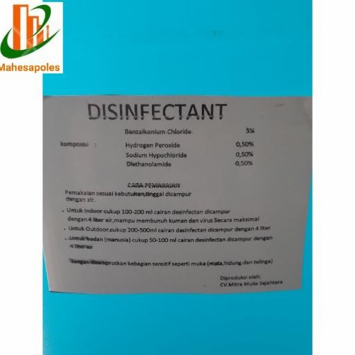 cairan desinfektan/cairan fogging desinfektan/ulv fogging disinfectant