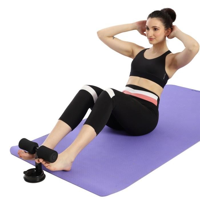 BURNLAB Sit Up Bar Alat Bantu SitUp Home Fitness Olahraga Otot Perut Pria Perut Pria