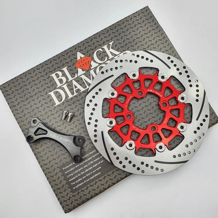 Unik Black Diamond - Disc Brake 260 Mm Vario 125 150 Scoopy Beat Fi Beat Pop Spacy Floating Piringan