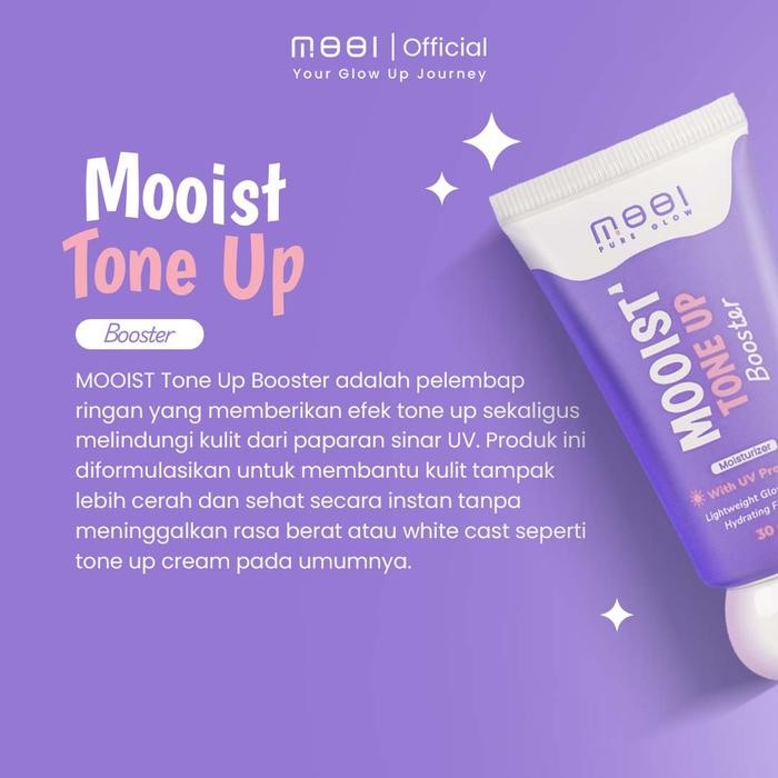 Bundling Mooist Tone Up Booster + Mooi Tone Up Booster Body Lotion Terlaris