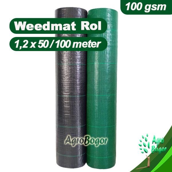 Weedmat Lebar 1,2 meter x 50/100 meter, Weedmat Rol