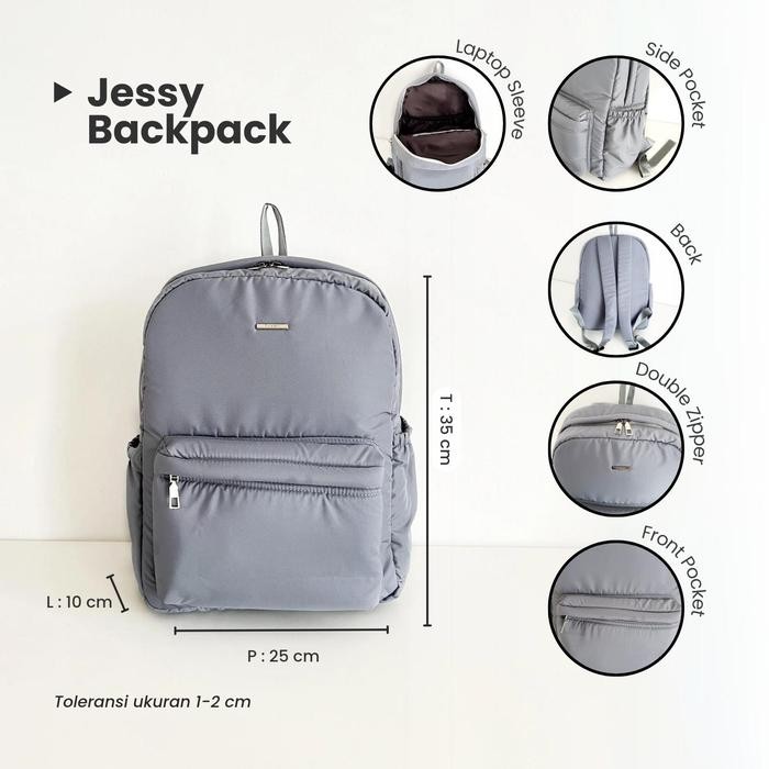 Top Tweelyforbag Tas Wanita Jessy Ransel/Backpack cewek