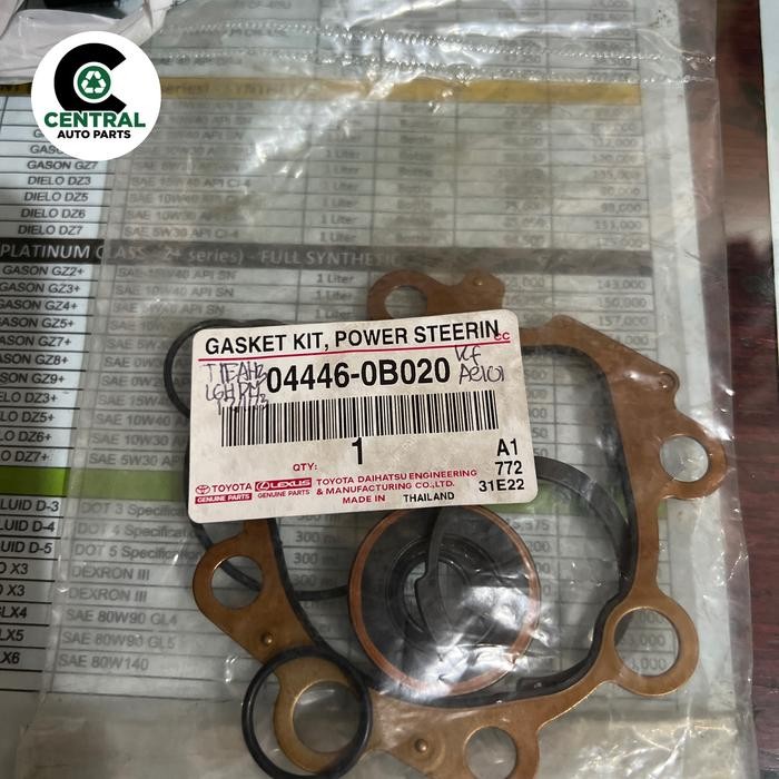 Seal pompa power steering atas kijang kapsul ORI