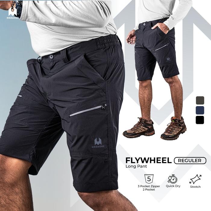 Eiger - Celana Pendek Pria Quickdry Flywheel Reguler