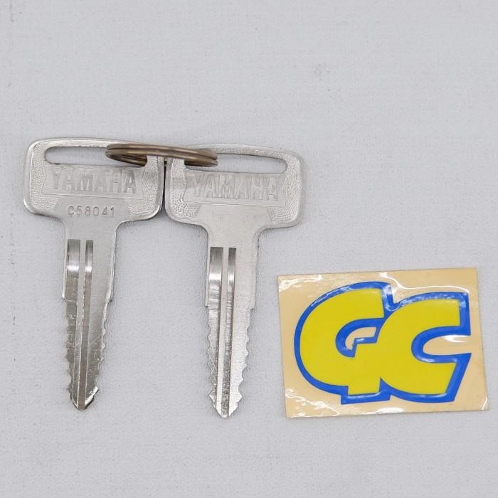 Kunci Darurat Yamaha Nmax Connected, Aerox Abs Connected Original