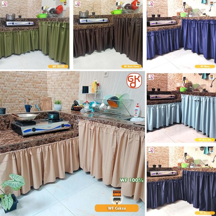 New Gorden Kolong Dapur Polos Waterproof