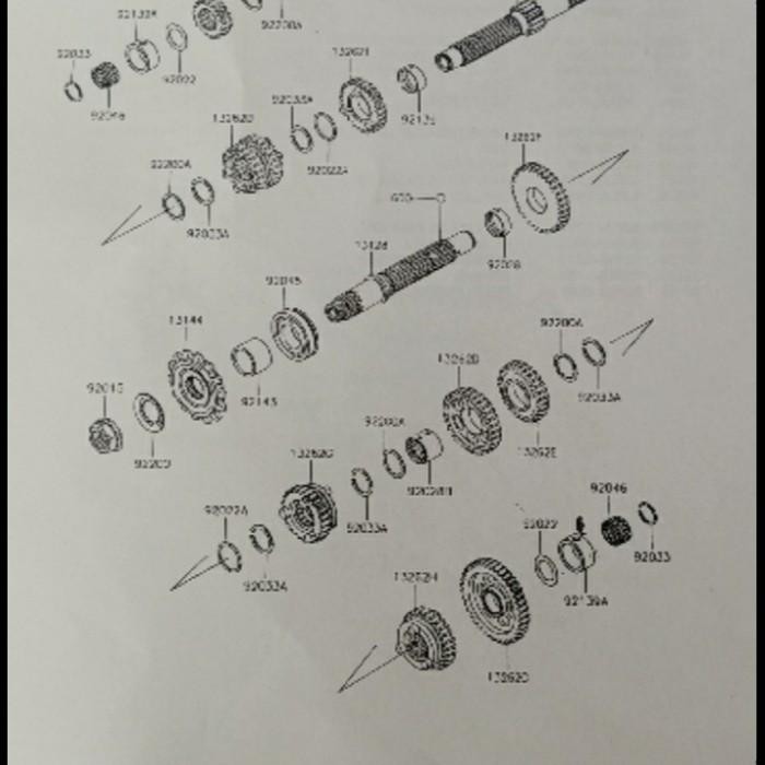 Bagus Laher Bambu Gigi Mesin Ninja 250 Injeksi Terlariss 