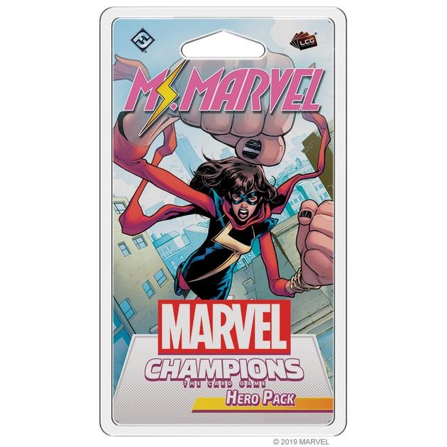 Ready Marvel Champions Ms Marvel Hero Pack