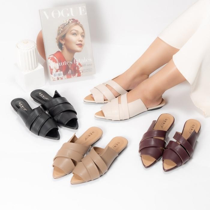Donatello - Vidilova Sepatu Sandal Wanita Slip On Mules