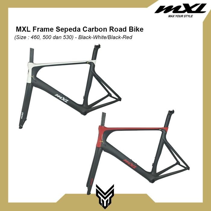 Terbaru MXL Frame Carbon Sepeda 700c U Brake Road Bike Cycling