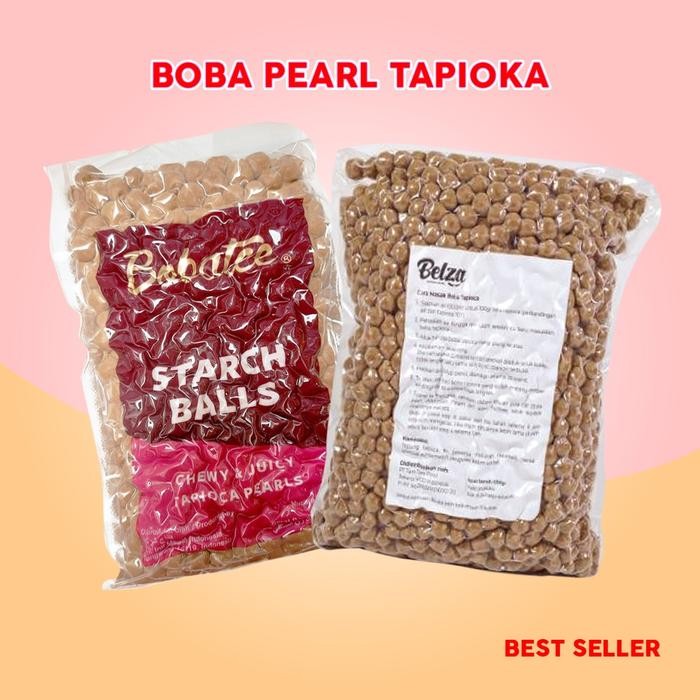 instanChatsaja- Boba Pearl / Boba Instan / Buble Pearl / Boba Pearl Tapioka / Bobatee Instan / Belza