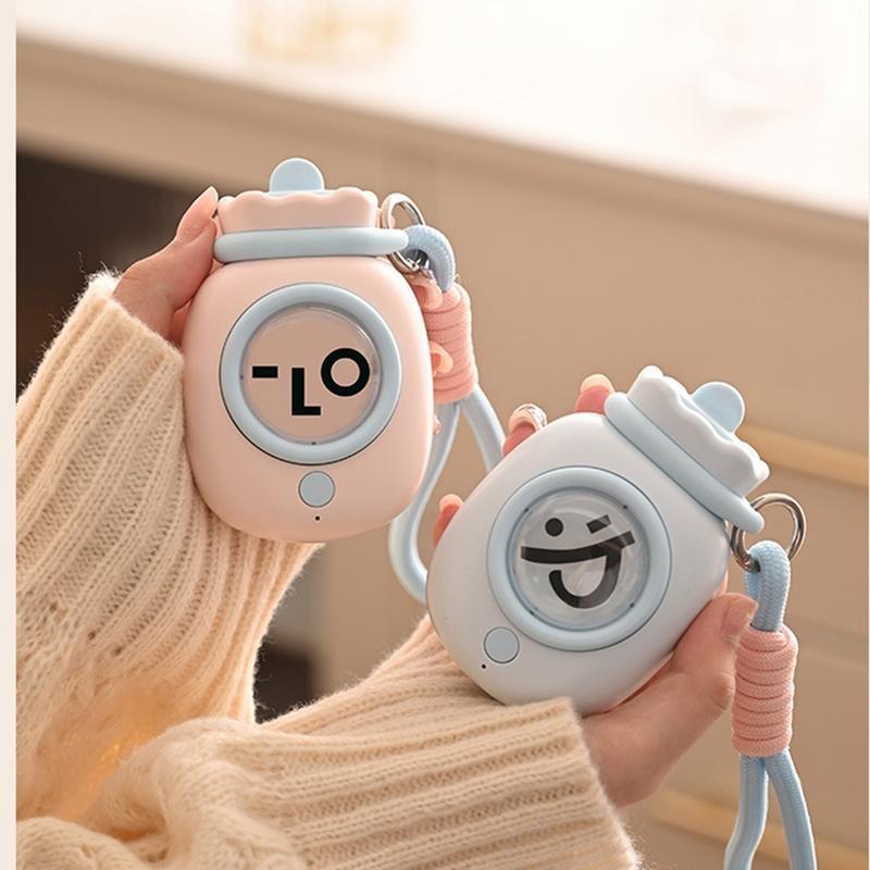 Portable Electric Hand Warmer Hangable Electric Pocket Warmers Camping Hand Heaters Cute USB Heater 
