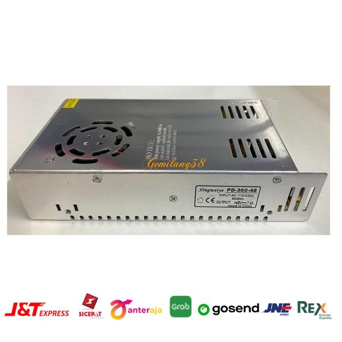 Power Supply 48V 7.5A Switching Power Adaptor 48 V 7,5A Psu Dc 48 V
