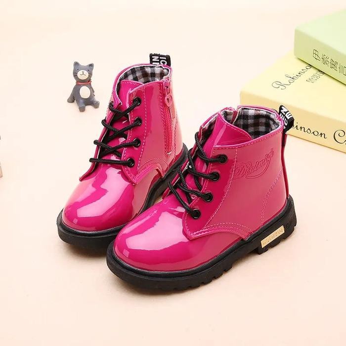 Sepatu Boot Anak Perempuan 1 2 3 4 5 Tahun Sneakers Boot Anak Cewek LEXY