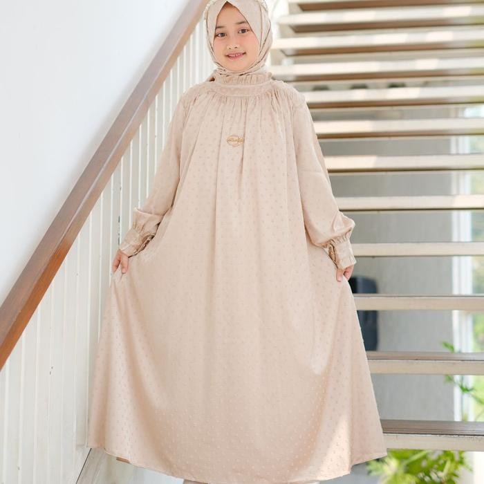 tci0- Thalita Dress Premium Dress Anak Muslim Premium Bahan Silk Premium