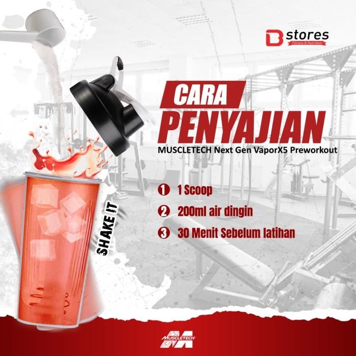 smql- Muscletech Next Gen Vaporx5 Preworkout 30 Serving Bstores