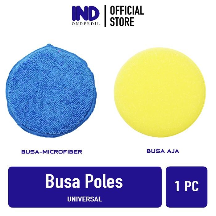 TERMURAH Busa Poles-Kain-Waxing-rofiber Halus-Anti Lecet 5 Inch Motor-Mobil READY STOCK