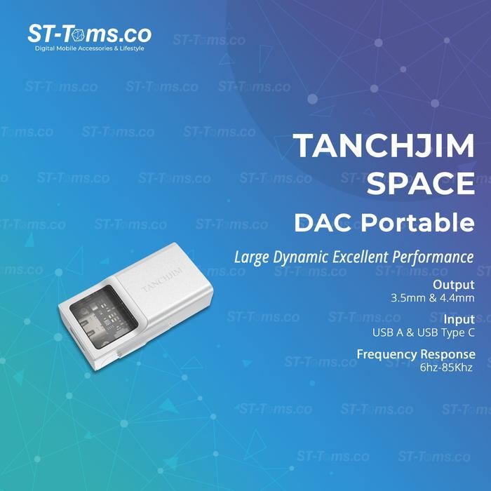 Tanchjim Space Dual CS43131 Portable USB Amplifier 3.5mm 4.4mm Output