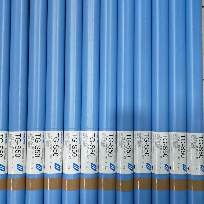 Populer Kawat Las Argon Besi Tgs50 2.4Mm Kobe / Tig Rod Besi / Filler Argon Terlariss 
