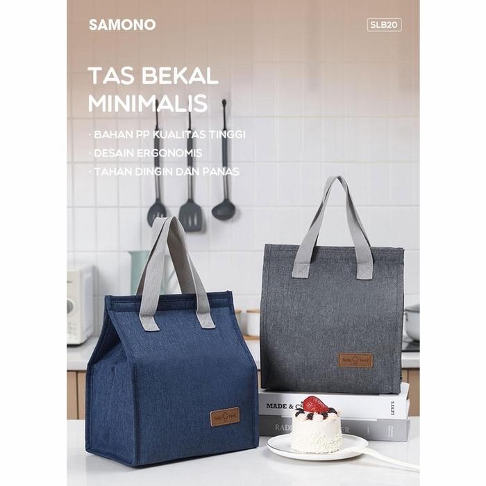 lgjd- Samono Slb20 Tas Bekal Makanan Lunch Box Bag Organizer Bags Tas Kecil