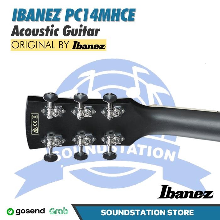 Ibanez PC14MHCE Grand Concert PF Acoustic Guitar - Gitar Akustik Elektrik Original
