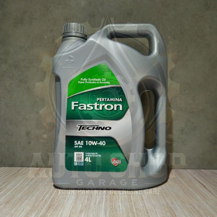 Pertamina Fastron Techno 10w-40 4 Liter/1 Galon - Oli Mobil Original