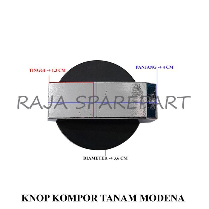 HariPromo- Putaran Kompor/Knop Modena/Knop Kompor Tanam Modena