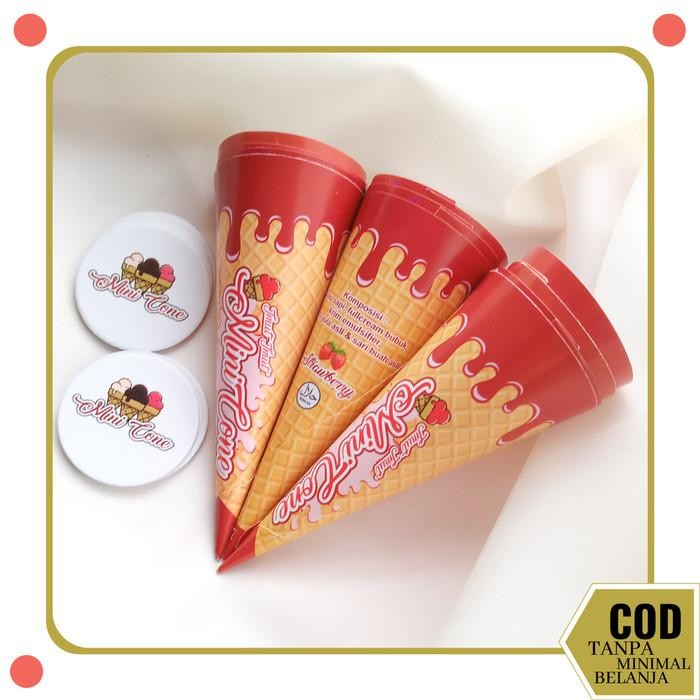 HariPromo- Pelanggan Es Krim Kerucut Kertas Lengan - Bungkus Es Krim Cone Mini