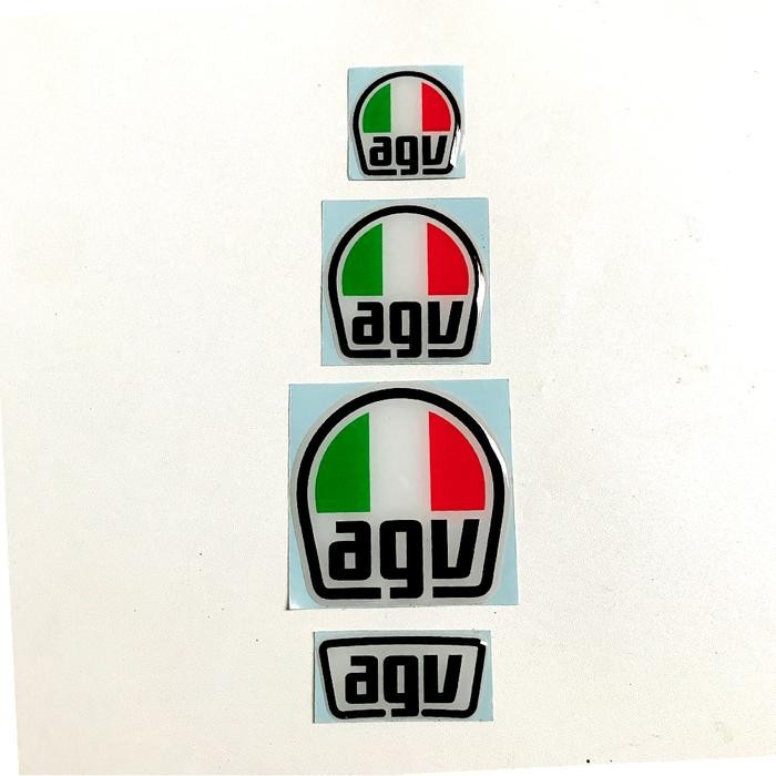 DISKON Stiker Timbul AGV Stiker AGV AGV Stiker Helm READY STOCK