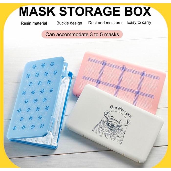 KJB Mask Storage Box/ Tempat Masker Made In Japan