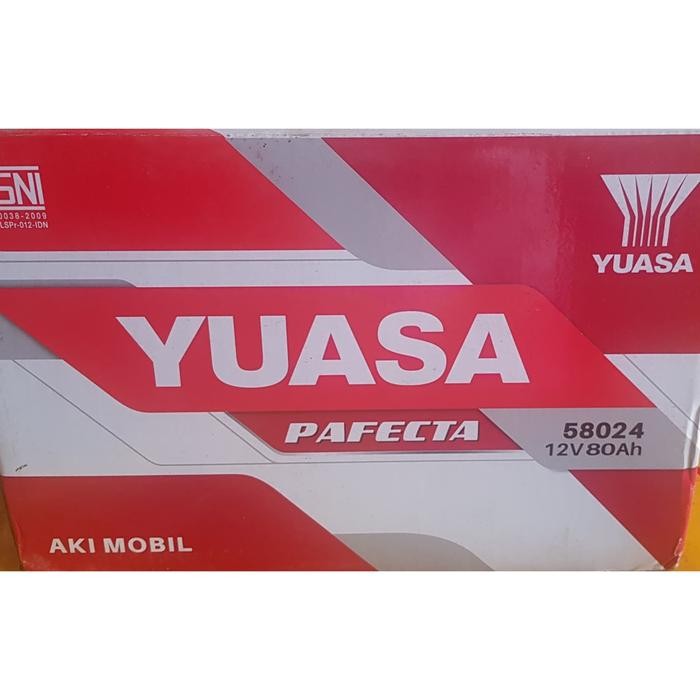 Ready accu basah yuasa 58024 aki