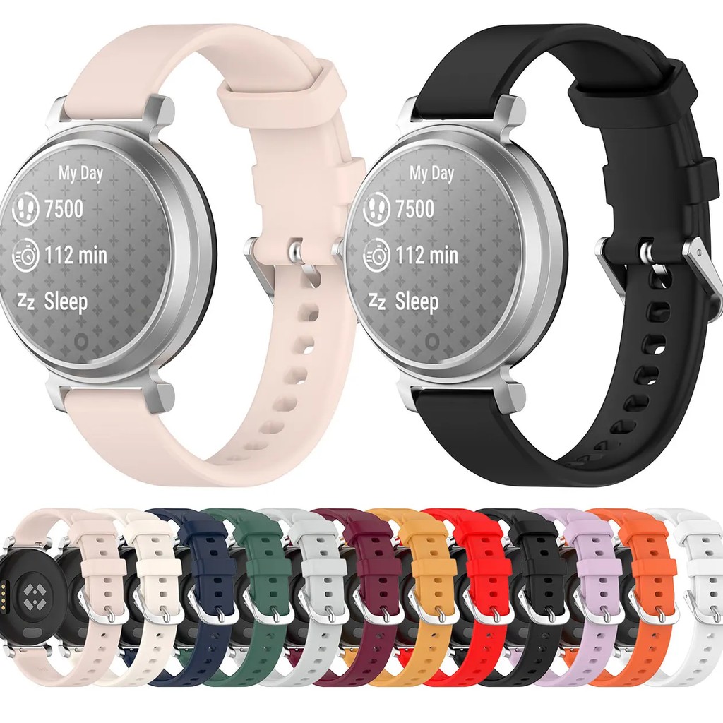Soft Silicone Watch Strap For Garmin Lily 2 Sport Wristband For Garmin Lily 2 Women Strap