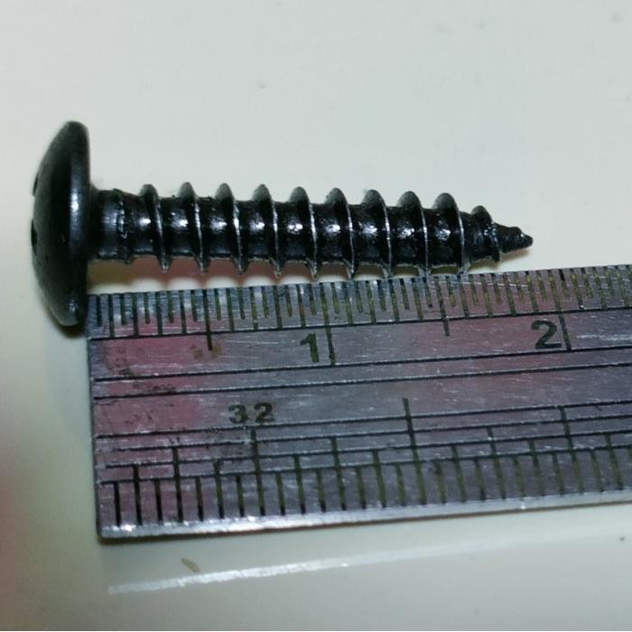 LncrMrt- Baut/ Sekrup Ram Gril Untuk Motif Bulat Dan Segienam Kepala Topi 8 Mm Speaker 2 Cm