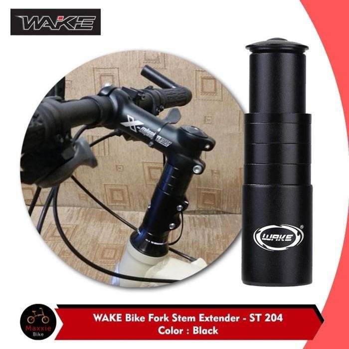 Wimcycle United - Wake Peninggi Stang Extender Fork Os Stem Riser Mtb Road Sepeda Outdooor Sport