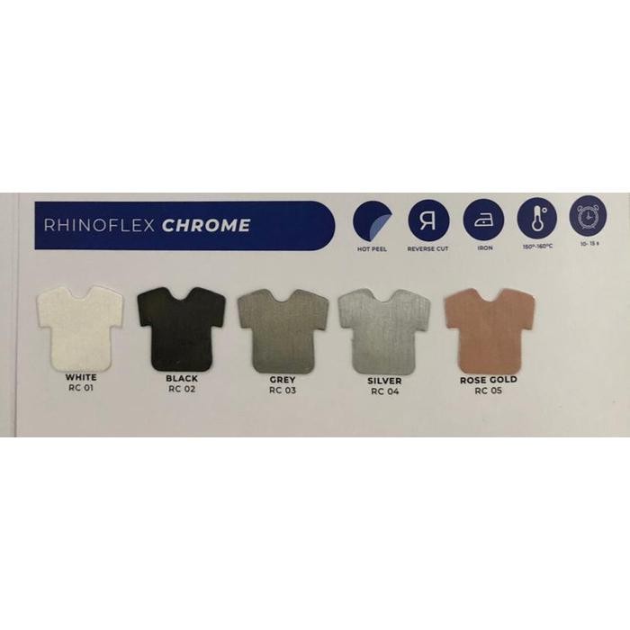 hr8k- Polyflex Chrome Silver Rhino Rhinoflex Rc - 04