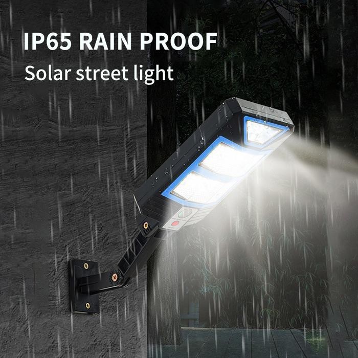 KOMPLIT LAMPU JALAN LED 150W TENAGA MATAHARI - LED SOLAR CELL 150W LAMPU SOLAR PANEL SURYA