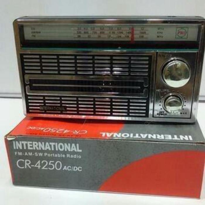 Radio murah jadul international AC-DC AM-FM