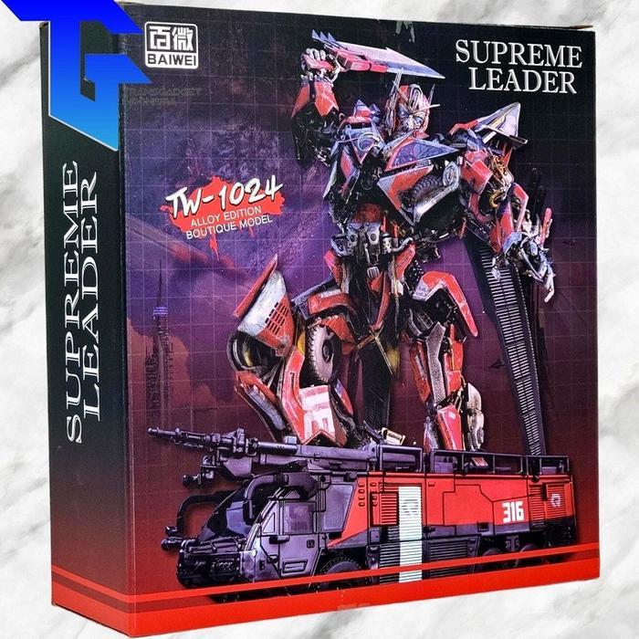 New Baiwei Supreme Leader Tw-1024 Transformers Sentinel Ko Bmb Ss-61 Metal