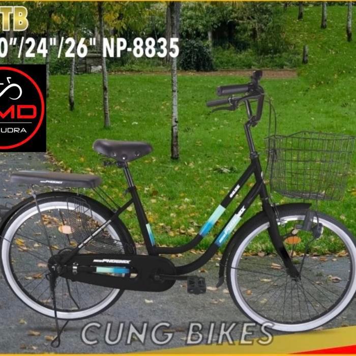 Sepeda Citybike CTB Mini Keranjang Anak Dewasa 24 Phoenix Murah BDG