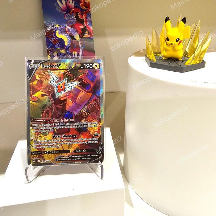 Rotom V SR AA Pokemon tcg indo