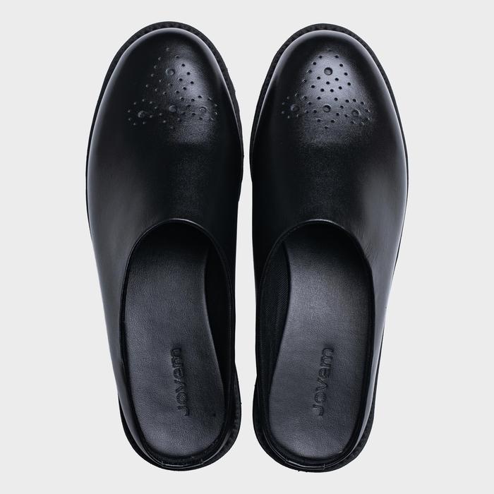 Terlaris Jovem Loafers Mule Series - Black