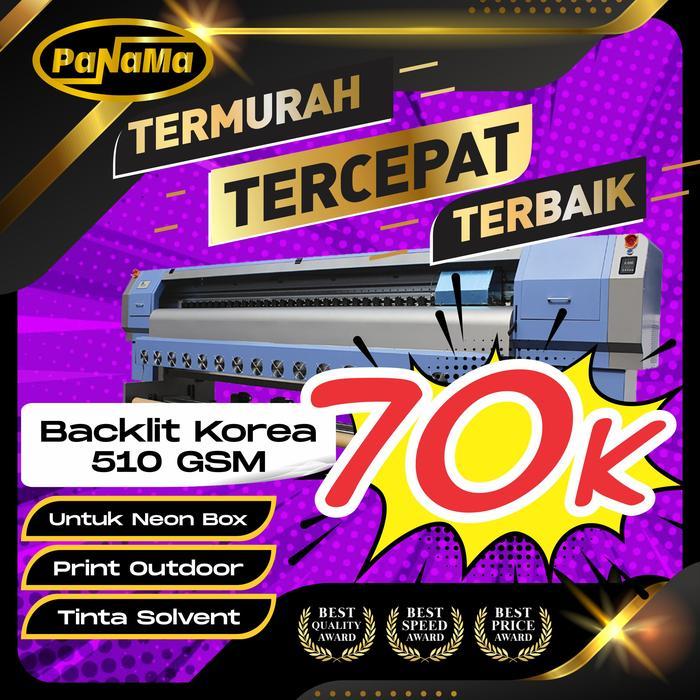 Digital Printing Backlit Korea 510gsm, Print Flexi Backlite, Neon Box